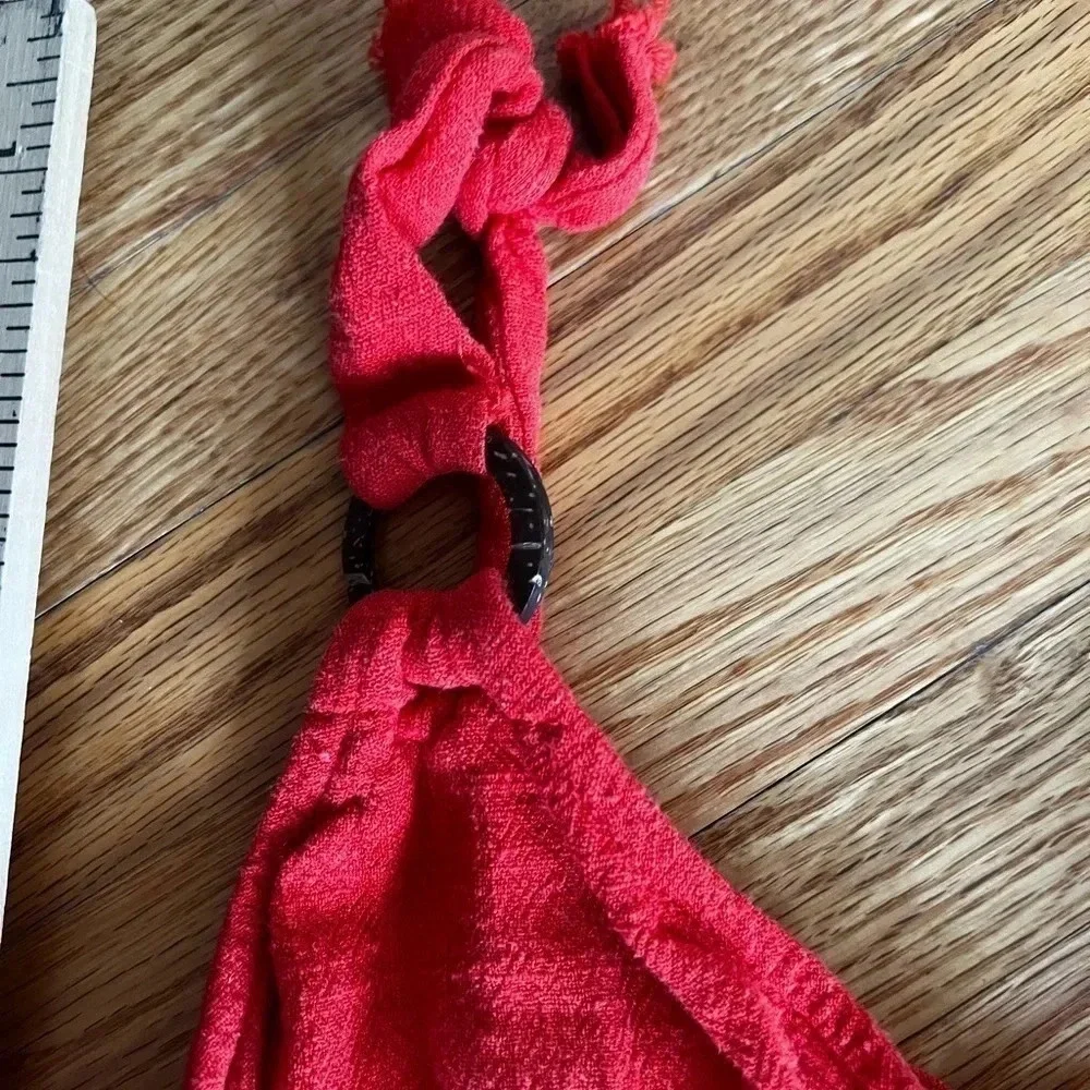 Forever21 Orange Romper - Picture 2 of 9